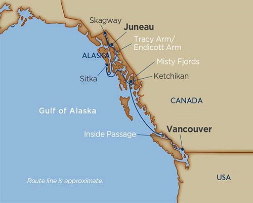 7 Days - Scenic Alaska [Vancouver to Juneau]
