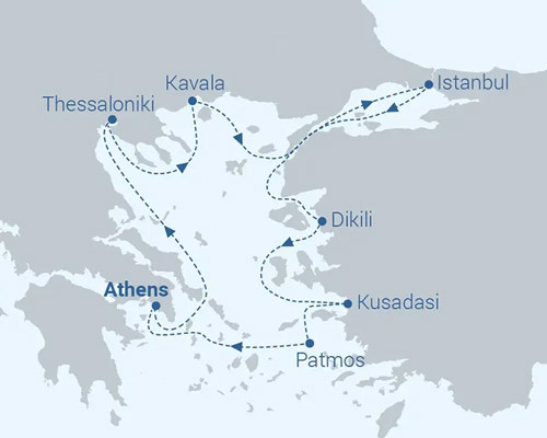 Steps of Paul - 7 Nights [Athens to Athens]