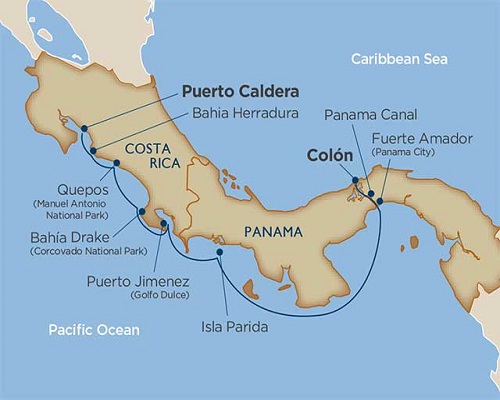 10 Days - Adventures In Panama & Costa Rica [ColÃ³n to Puerto Caldera]