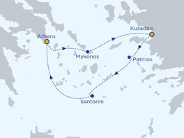 Iconic Aegean Winter - 3 Nights [Athens to Athens]