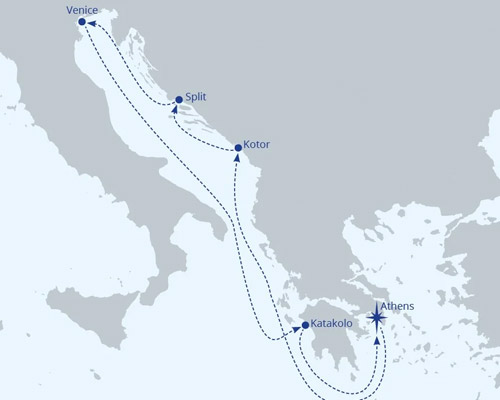 Summer Heavenly Adriatic - 7 Nights [Athens to Athens]