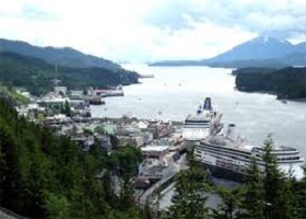 Ketchikan, Alaska, US / Transit Snow Pass / Transit Decision Passage