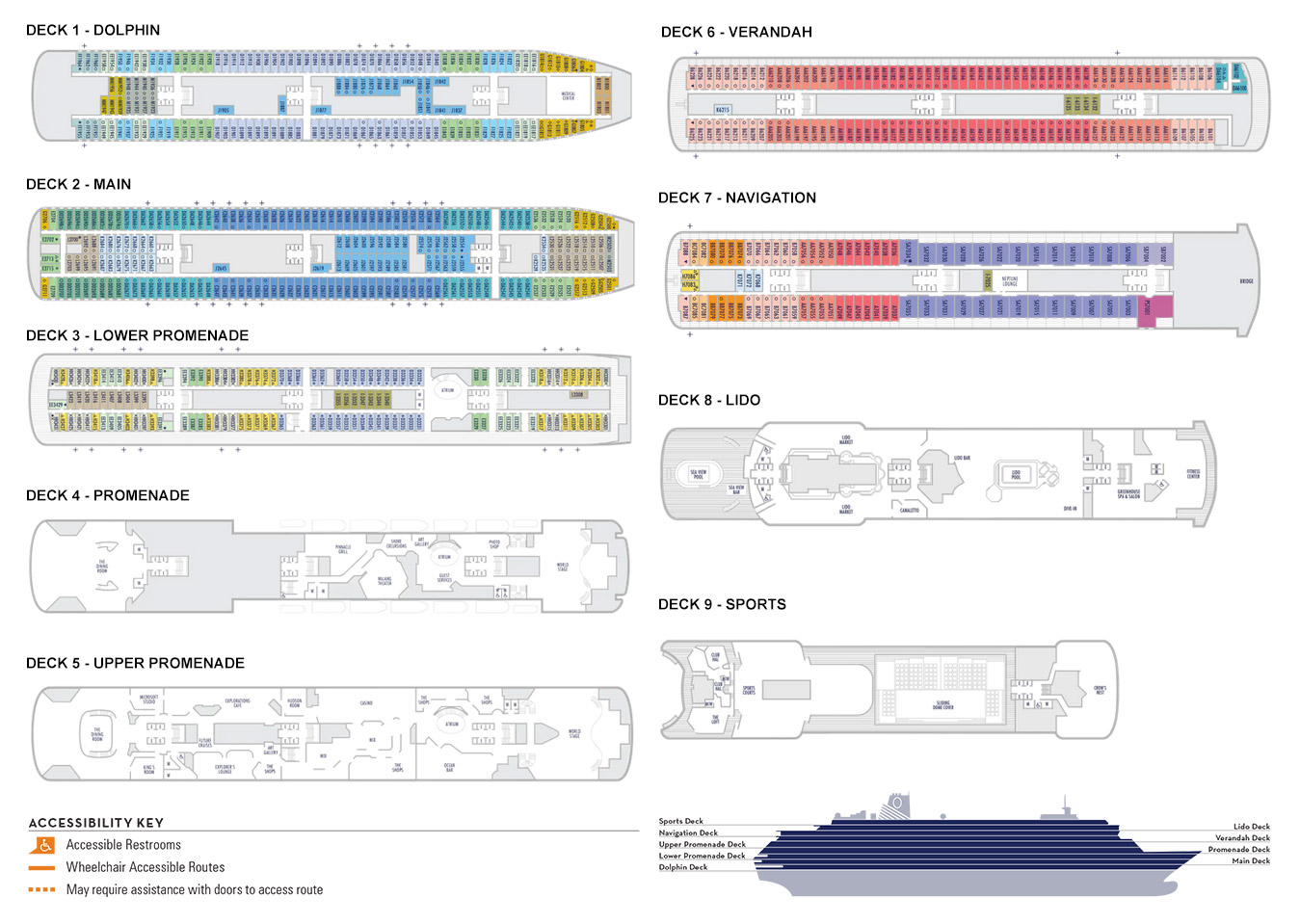 zaandam cruise ship tracking