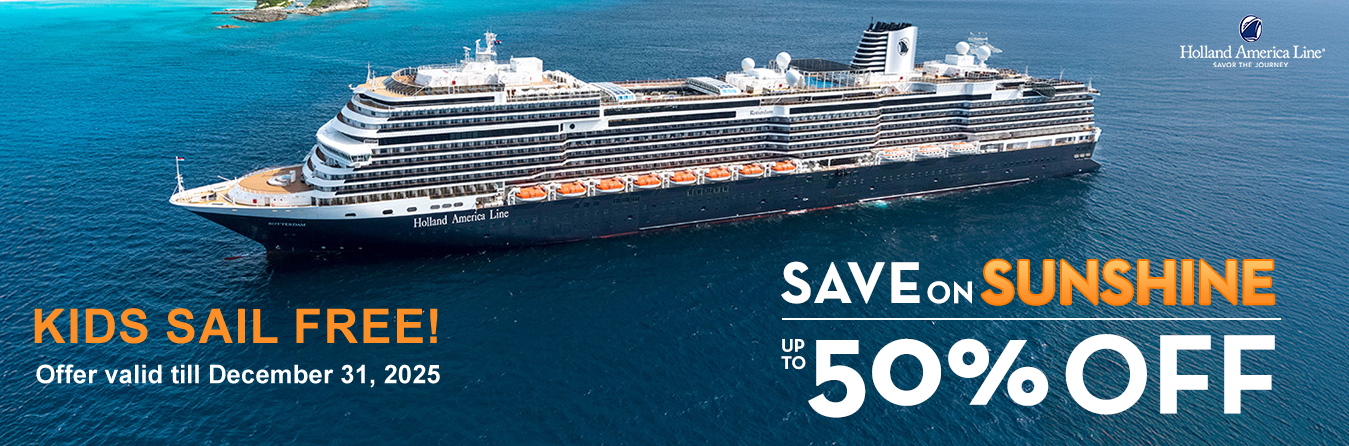 Holland America Early booking offer 