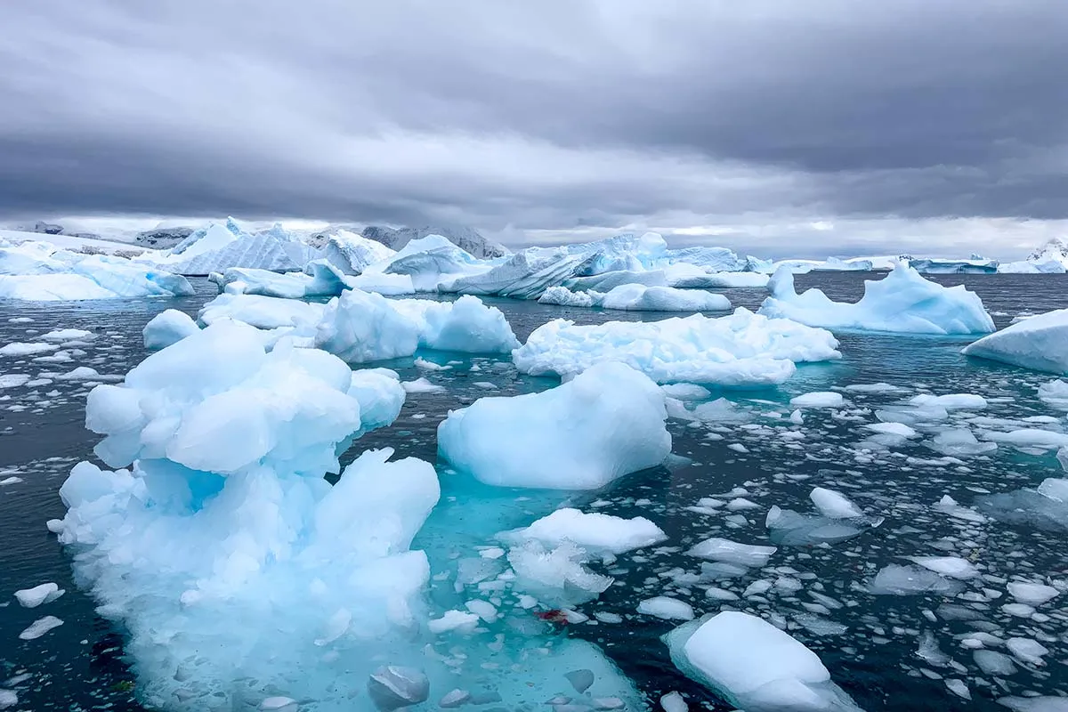 Crossing the Antarctic Circle