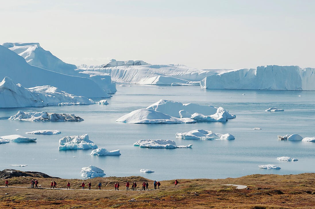 Disko Bay and Inuit villages