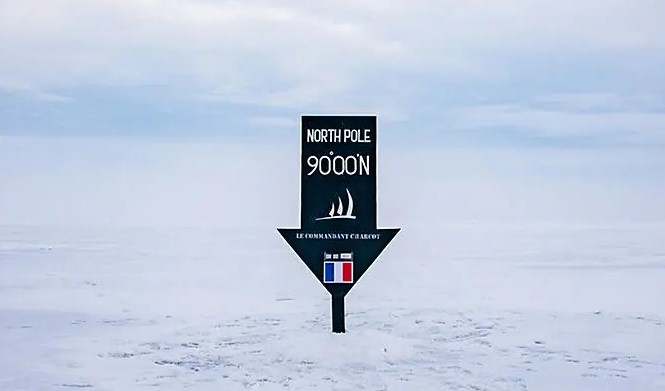 The Geographic North Pole