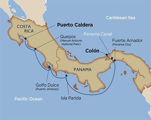 7 Days - Costa Rica & Panama Canal [Puerto Caldera to ColÃ³n]