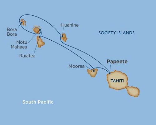 10 Days - Dreams of Tahiti Air + Hotel Package [Papeete to Papeete]