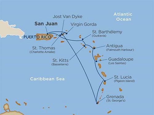 10 Days - Gems of the Leeward Islands [San Juan to San Juan]