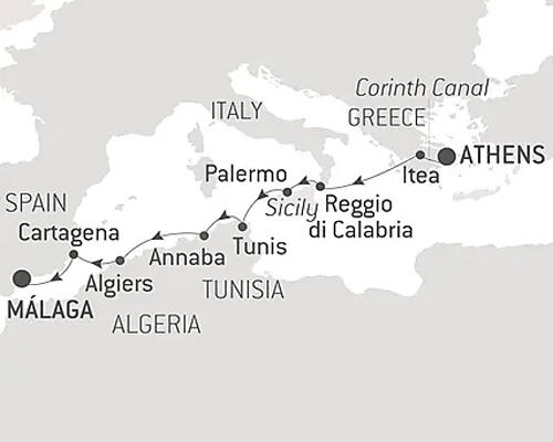 Ancient shores of the Mediterranean