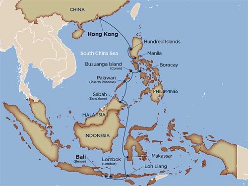 14 Days - Windstar Crew Hometowns: Philippines & Indonesia [Hong Kong to Benoa]