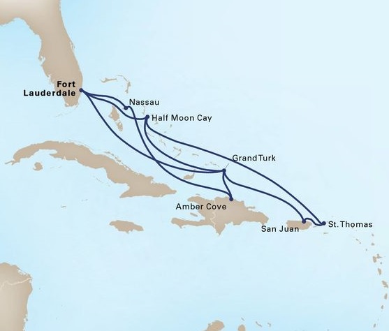 14-Day Tropical & Eastern Caribbean Holiday