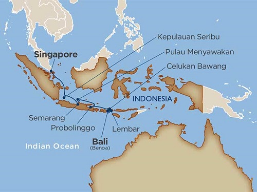 14 Days - Uncommon Indonesia [Benoa to Singapore]