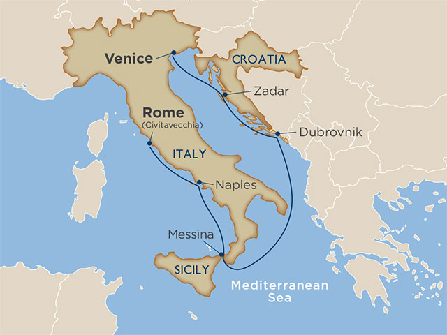 8 Days - Winter Italy and the Dalmatian Coast[Venice to Rome]