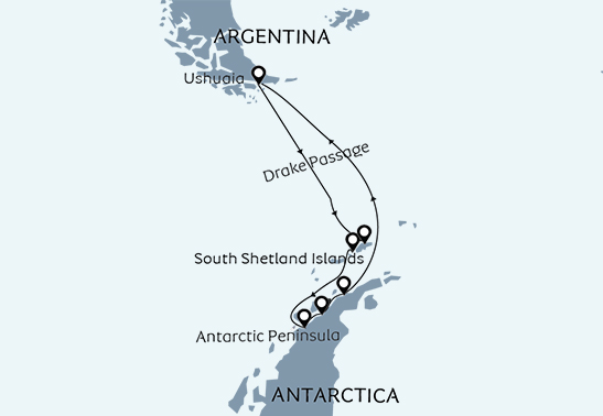 South Shetland Islands and Antarctic Peninsula with Halal Dining Options