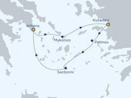 Iconic Aegean from Kusadasi - 3 Nights [Kusadasi to Kusadasi]