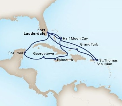 14-Day Eastern / Western Caribbean