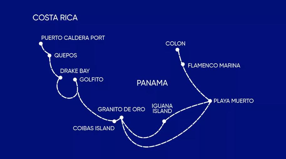 8 Days - Crossing The Panama Canal - Costa Rica To Panama [Costa Rica to Panama]