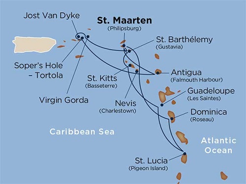 14 days - Star Collector: Caribbean Explorations [Philipsburg, St. Maarten to Philipsburg]