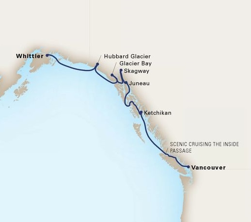7-Day Glacier Discovery Southbound 7-Day Glacier Discovery Southbound