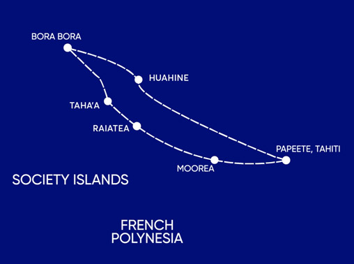 8 Days - 7 Nights Tahiti Cruise [Papeete to Papeete]