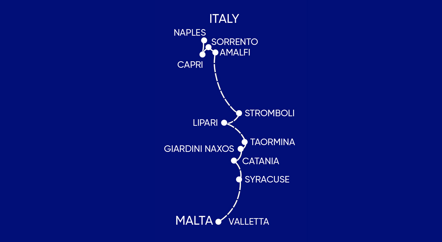 8 Days - LA DOLCE VITA [Naples to Malta]