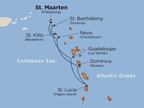 7 days - Classic Caribbean [St. Maarten to St. Maarten]