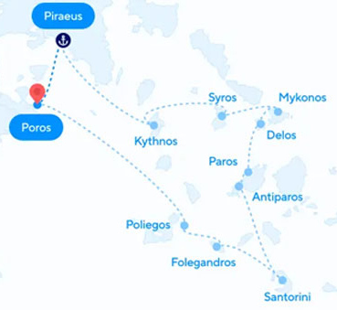 8 Days - Jewels Of The Cyclades