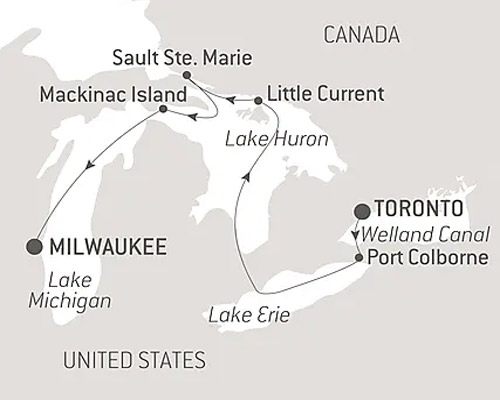 A Voyage Along the Great Lakes - with Smithsonian Journeys