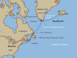 14 Days - Greenland: North Atlantic Odyssey [Reykjavik to Boston]