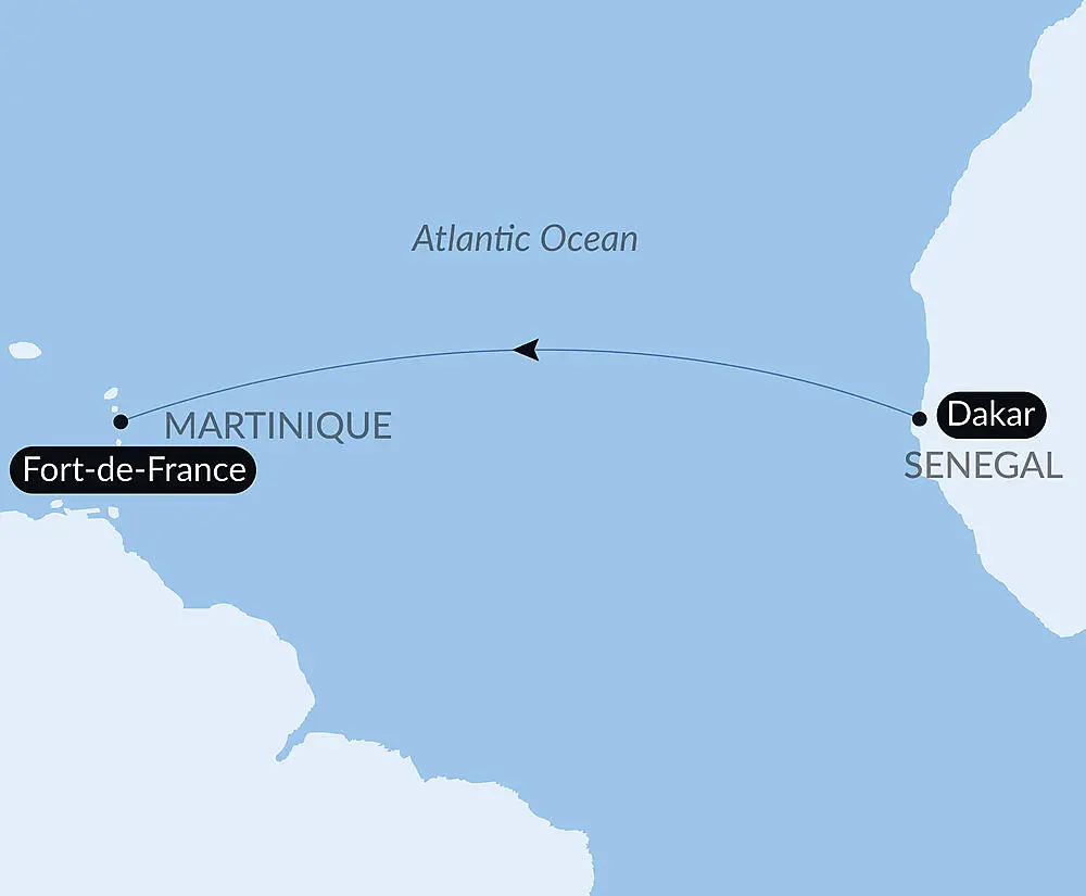 Ocean Voyage : Dakar-Fort-de-France