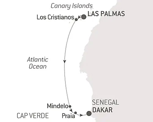 Volcanic landscapes from Canary Islands to Cape Verde