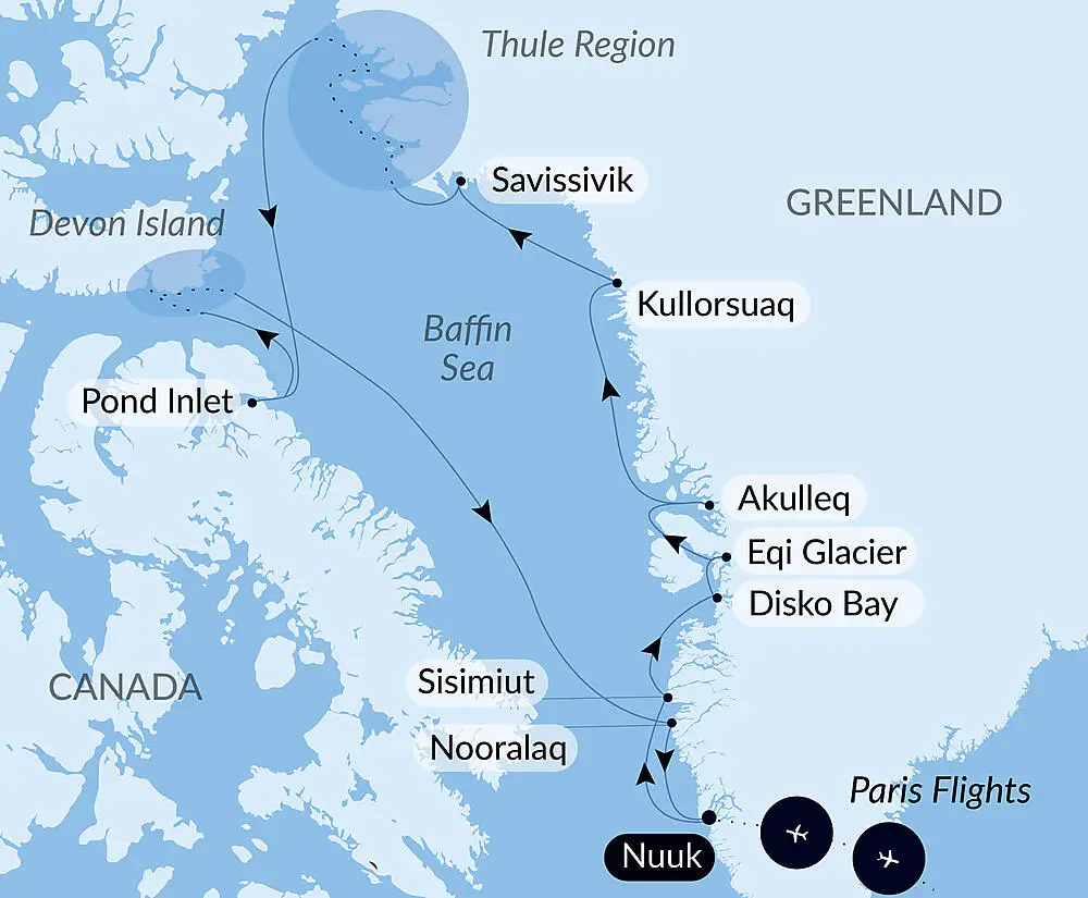 Expedition to the Thule Region