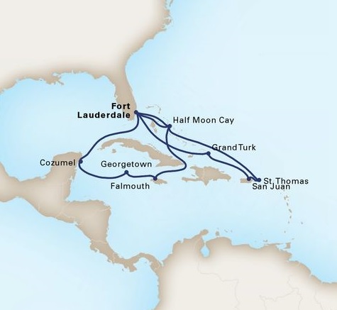 14-Day Eastern & Western Caribbean Holiday 14-Day Eastern & Western Caribbean Holiday