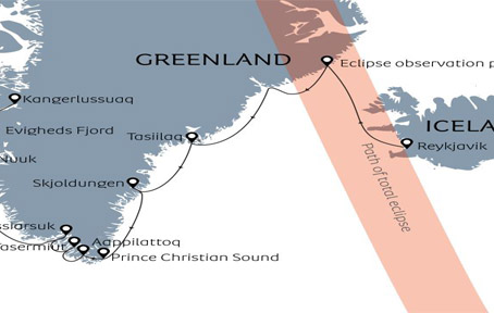 Greenland Solar Eclipse 2026