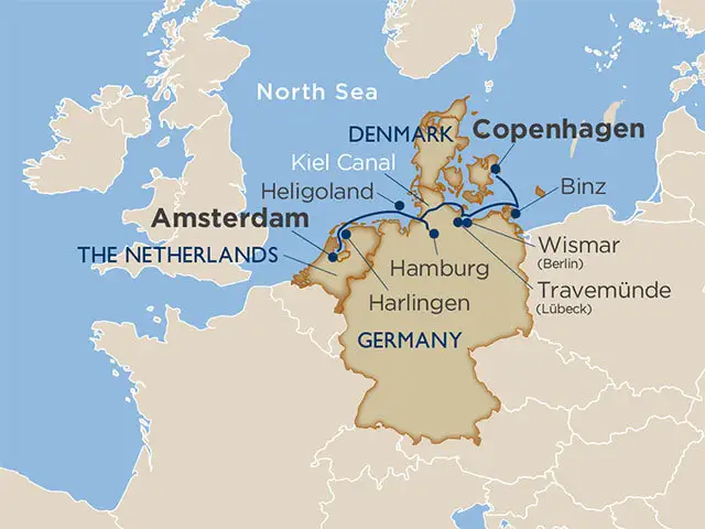 9 Days - Comprehensive Germany & the Kiel Canal [Amsterdam To Copenhagen]