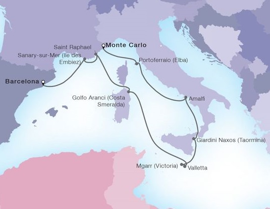 10-Day Yachtsman's Mediterranean