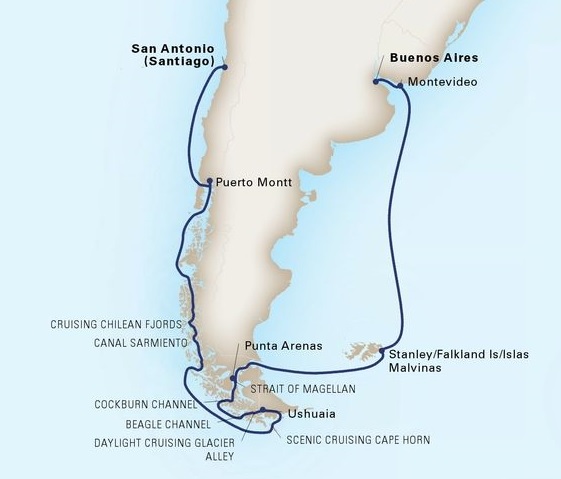 14-Day South America Passage