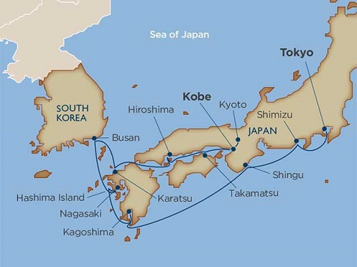 12 Days - Kyoto & the Zen of Japan Cruise Tour [Tokyo to Kobe]