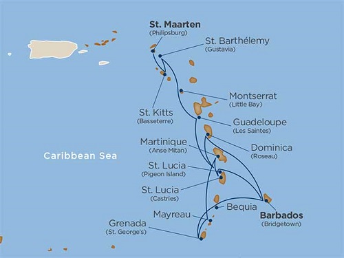 14 Days - Star Collector: Antilles Adventures [Bridgetown to St. Maarten]