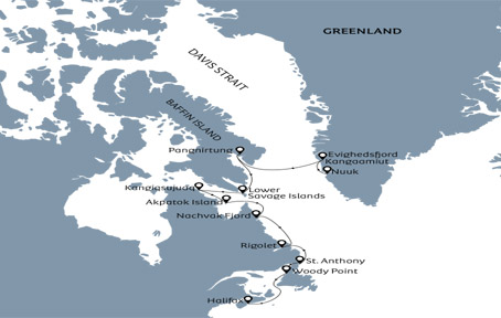 Autumn Northern Lights - from Greenland to Nova Scotia