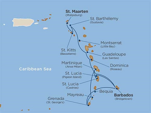 14 Days - Star Collector: Antilles Adventures [St. Maarten to Bridgetown]