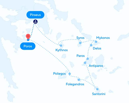 8 Days - Jewels Of The Cyclades [Athens to Athens]