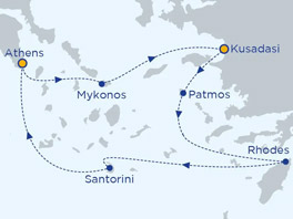 Iconic Aegean from Kusadasi - 4 Nights [Kusadasi to Kusadasi]