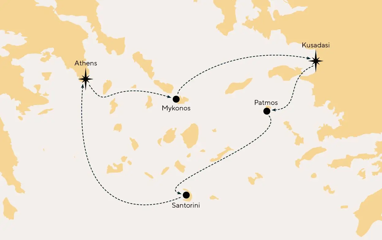 Iconic Greek Islands - 3 Nights (Mar & Nov)