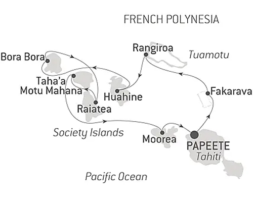 Society Islands & The Tuamotus