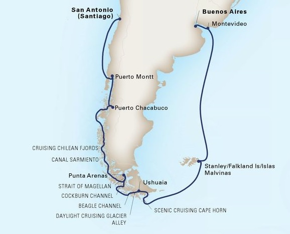 14-Day South America Passage