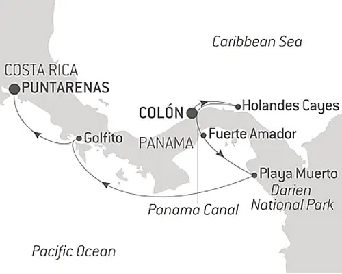 Central America Jewels & Panama Canal