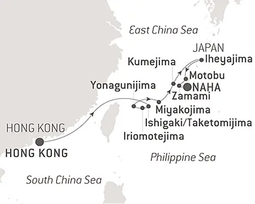 Odyssey in the heart of Japan's subtropical islands[Hong Kong - Naha, Okinawa]
